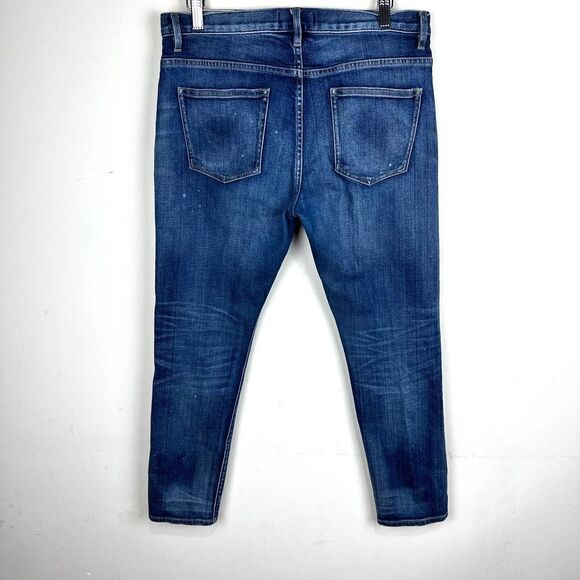 Uniqlo Relaxed Skinny Selvedge Blue Jeans Men’s 27 x‎ 27 Read - Picture 3 of 13